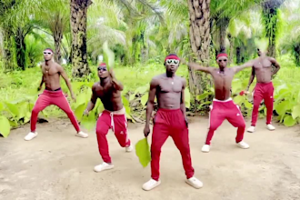 do funny african happy birthday or african birthday dance video