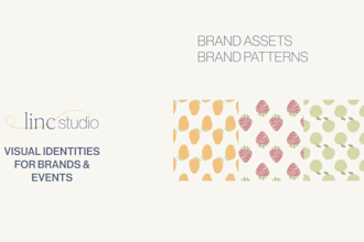 design brand icon, patterns and mascot