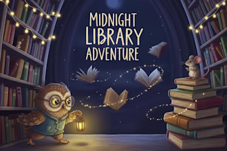 illustrate childrens book, design 3d ebook cover, format for amazon KDP
