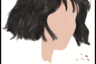 draw a custom digital portrait