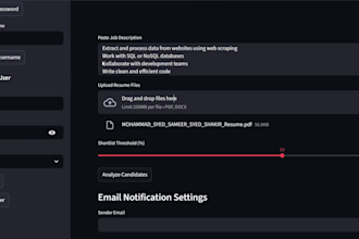 build ai applicant tracking system ats with resume parser
