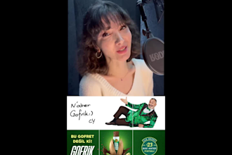 record a deep turkish female voice over for commercials