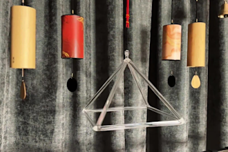 record professional gongs, singing bowls, rav vast for meditation and ambient