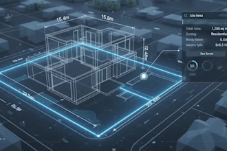 draw 2d site plan, plot plan, property map and layout drawings