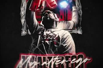 design a professional rap or hip hop album cover