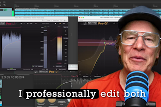professionally edit your podcast audio and video