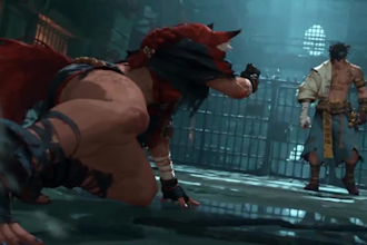 create an ai anime fight scene and action sequence for your project