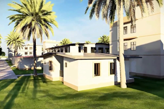 3d architectural walkthrough,3d exterior rendering animation warehouse animation