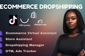 be tiktok VA for tiktok shop, do tiktok approval, store and product SEO