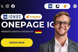 german onepage ionos design strato website onepage io ionos website redesign