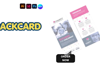 design, format di flyer, rackacard, postcard, door hangers, business leaflet