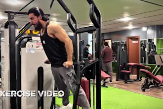 create exercise demo videos with voiceovers for fitness apps