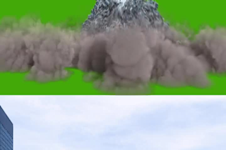 do professional green screen chroma key video editing and background removal