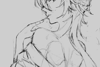draw characters oc in my artstyle