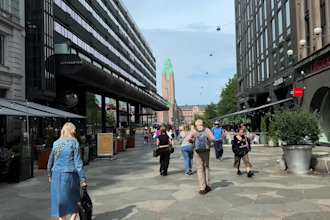 create city walk videos for famous places in finland