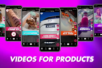 create viral tiktok reels fb ads ai ugc video ig promotional product ads video