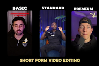 be your expert short form video editor for tiktok, reels and youtube shorts