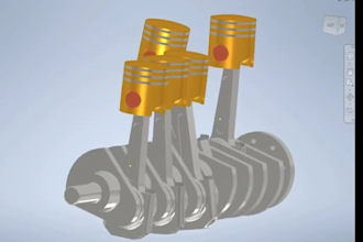 create cad models of mechanical parts on autodesk inventor