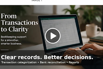 do bookkeeping and accounting support for your business