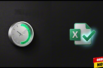 do excel data cleaning, formatting, organize and remove duplicates