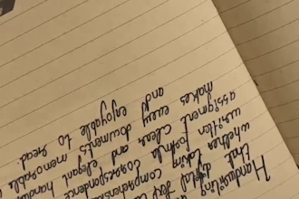 write create beautiful custom handwriting for you