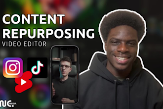 repurpose long form videos into viral social media clips
