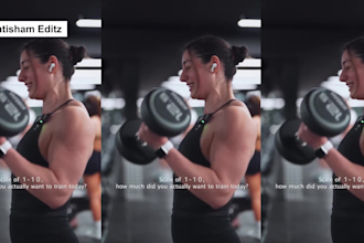 professionally edit your gym video editing