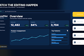 create saas tutorial, onboarding and software walkthrough videos