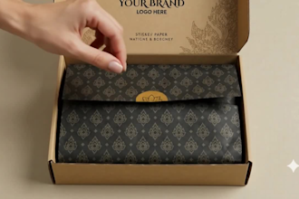 mailer box dieline template ready to print,