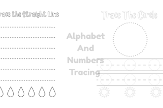 design custom kids tracing books