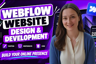 design and build  webflow website to generates more lead