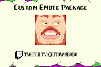 create custom emotes for your twitch, youtube, or discord