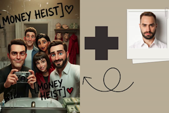 turn your photo into custom cartoon movie style ai art