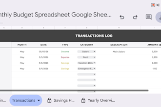 build your automated personal finance dashboard