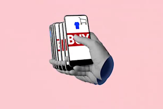 make a digital paper collage animation