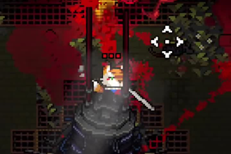 create a pixel art animation, game assets, game background pixel art scene