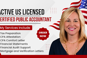 be your active independent CPA for business and individual settings