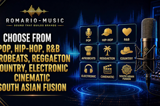 create a catchy custom jingle or brand song for your business