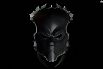 model 3d cosplay 3d helmet sculpt 3d mask cosplay helmet design 3d armor model