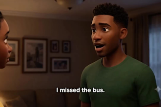 create 3d ai animated videos with talking cartoon characters