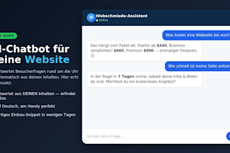 einen datenschutzfreundlichen ki chatbot in deine webseite einbauen