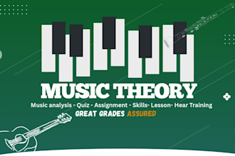 do music theory assignment music training music transcription theory of music