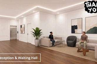create a realistic 3d architectural walkthrough video for real estate flythrough