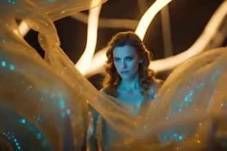 create cinematic psychedelic ai video effects