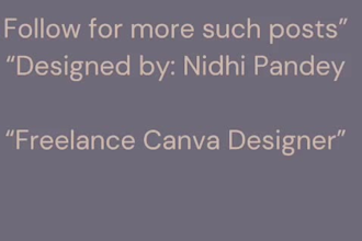 design professional canva posts for instagram