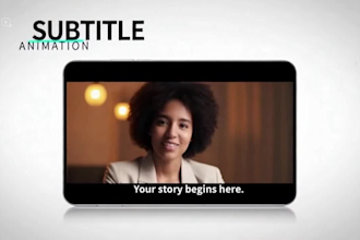 edit youtube, instagram, tiktok videos with motion graphics animated subtitles