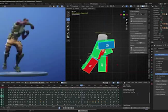 create high quality roblox emotes, animation for games and ugc