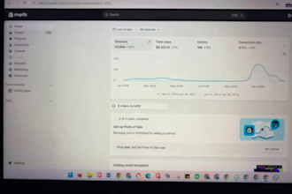 build shopify store design, shopify dropshipping store, shopify store audit, seo