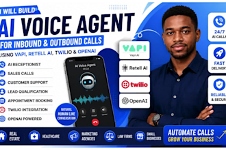 build ai voice agent using vapi retell ai twilio and openai