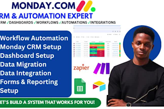 setup monday com dashboards monday crm monday workflows monday automations